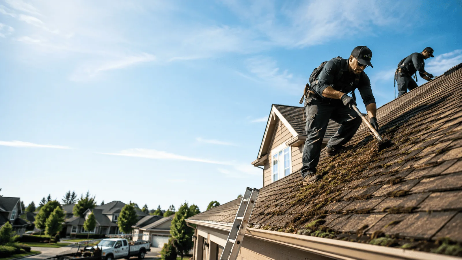 Roof Moss Removal in Frederick, PA near me